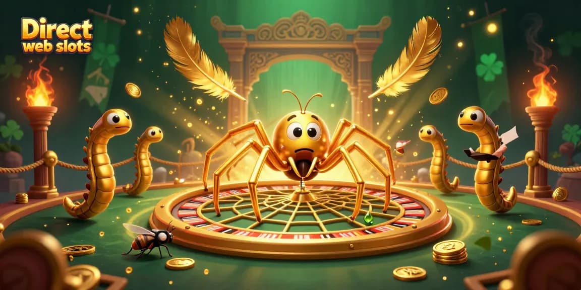 Engage with Direct web slots through a thrilling 3D scene filled with characters and colorful game elements.