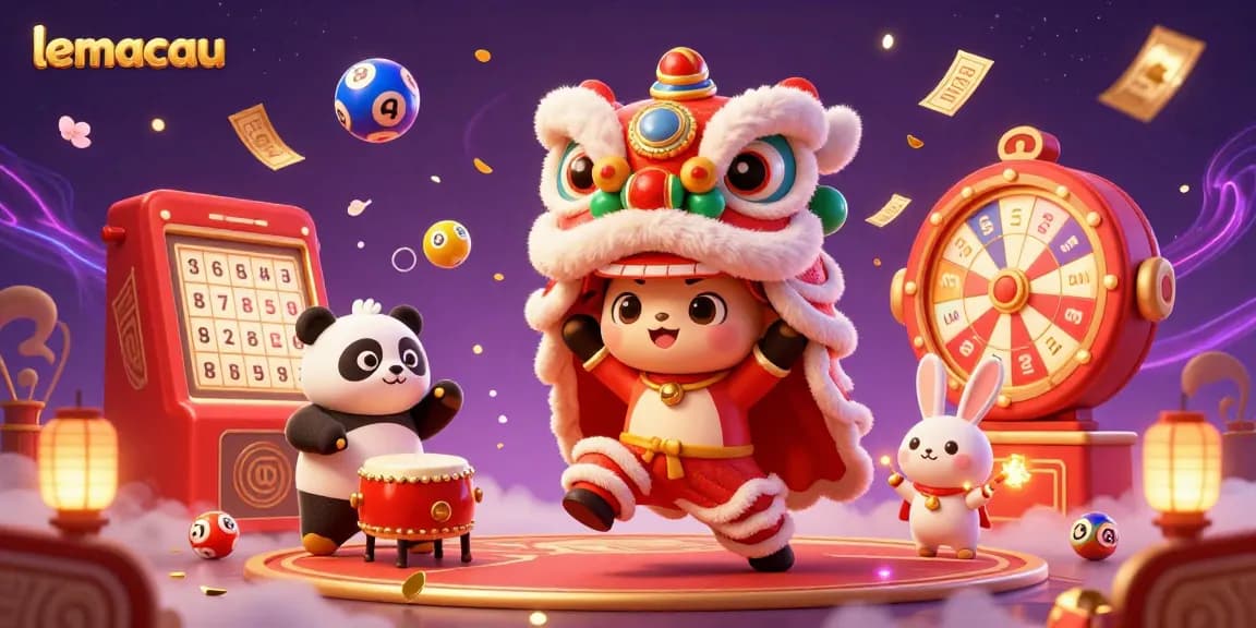 Experience thrilling excitement with lemacau's vibrant casino scene filled with festive energy.