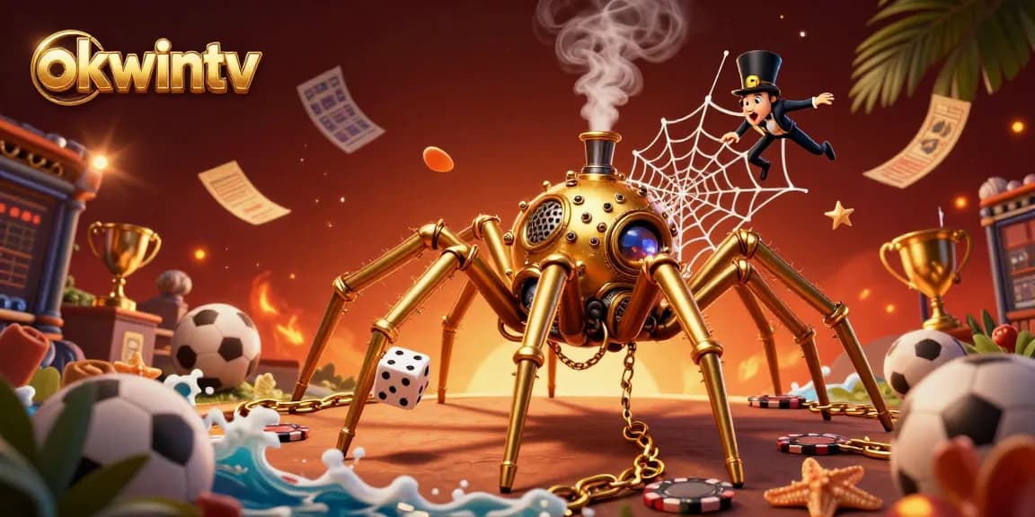 Engage with the thrilling experience of sports betting on okwintv while exploring vibrant 3D casino illustrations.