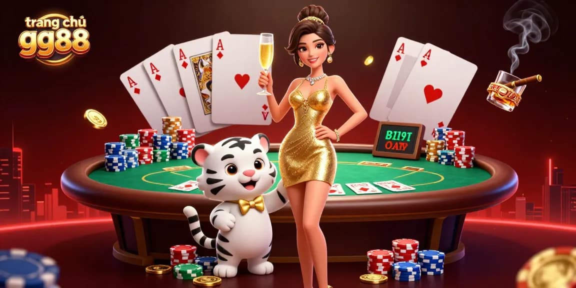 Experience the excitement of gambling at trang chủ gg88 with glamorous visuals and casino vibes.