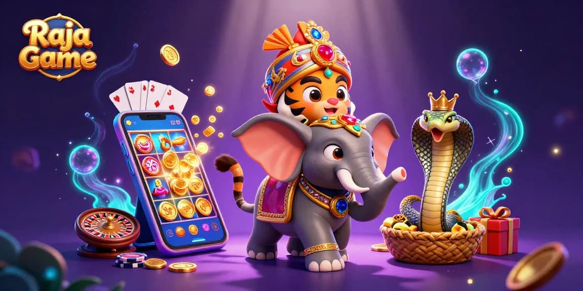 Experience exhilarating gameplay on Raja Game with vibrant casino elements and winning excitement.
