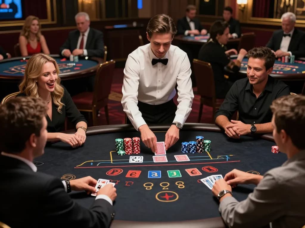 Rasakan sensasi strategi blackjack dengan deragon88 di meja kasino mewah ini.
