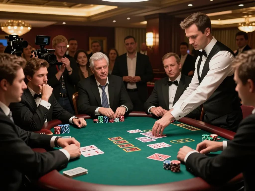 Permainan blackjack yang menarik di kasino mewah menunjukkan fokus yang intens dan keputusan taruhan strategis di https://jikankasi.com/modules/bulletin/.