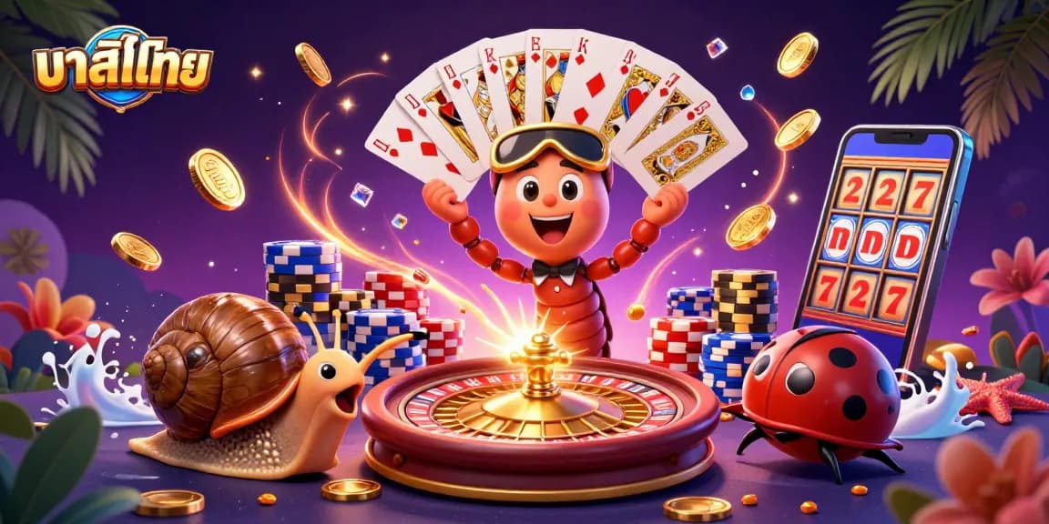 คาสิโนไทย สนุกกับการเล่นเกมและการ์ตูนในคาสิโอนไลน์ที่เต็มไปด้วยโบนัส