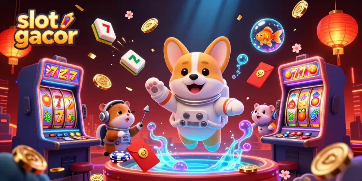 Memenangkan permainan slot gacor dengan karakter lucu di kasino luar angkasa yang penuh warna.