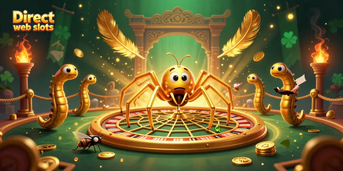 Engage with Direct web slots through a thrilling 3D scene filled with characters and colorful game elements.