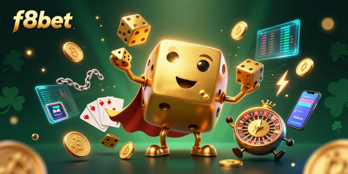 Engage in exciting gaming adventures at f8bet with vibrant 3D digital elements and animated casino features.