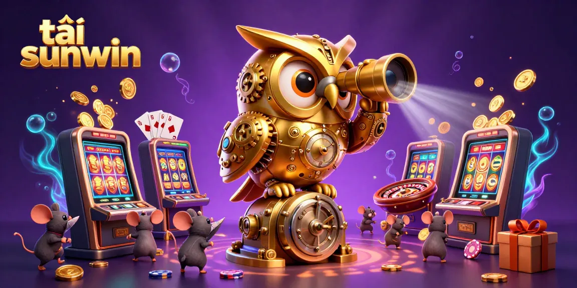 Win big while exploring tải sunwin with a vibrant casino scene showcasing engaging games and characters.