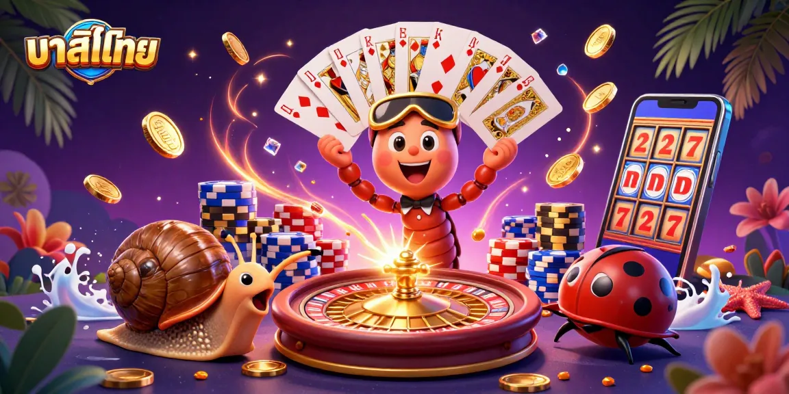 คาสิโนไทย สนุกกับการเล่นเกมและการ์ตูนในคาสิโอนไลน์ที่เต็มไปด้วยโบนัส