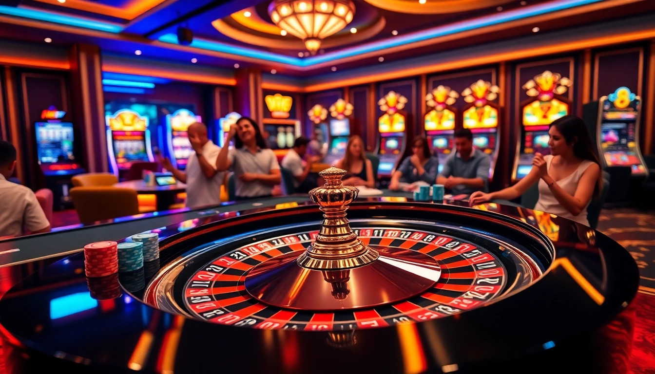 Experience thrilling gaming at http://hbbet7.club/ with high-stakes roulette and vibrant casino atmosphere.