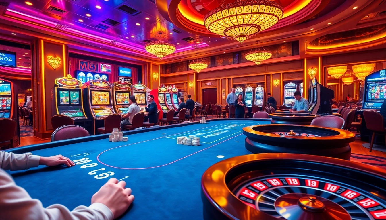 Experience vibrant gaming excitement in cổng game kjc with thrilling poker and roulette action.