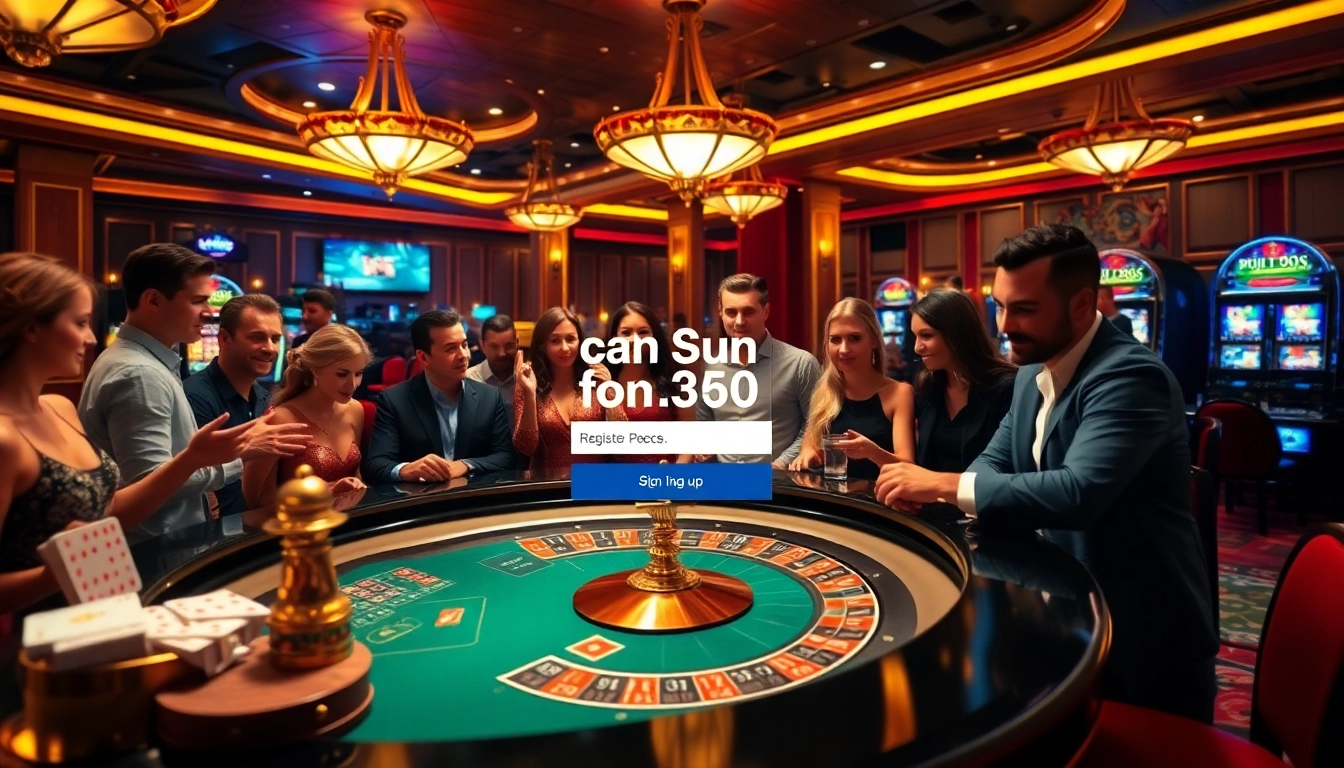 Experience the excitement of gambling with the ph365 register process in a luxurious casino setting.
