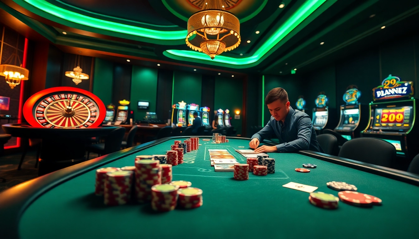 Experience the thrill of betting at a poker table with vibrant chips and cards inspired by http://2b8.network/.