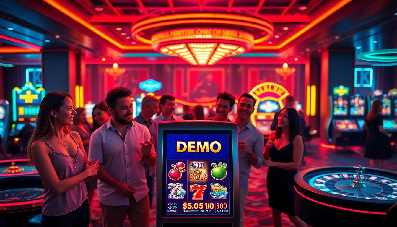 Engage in the excitement of Pragmatic Play Demo slots at an upscale casino.