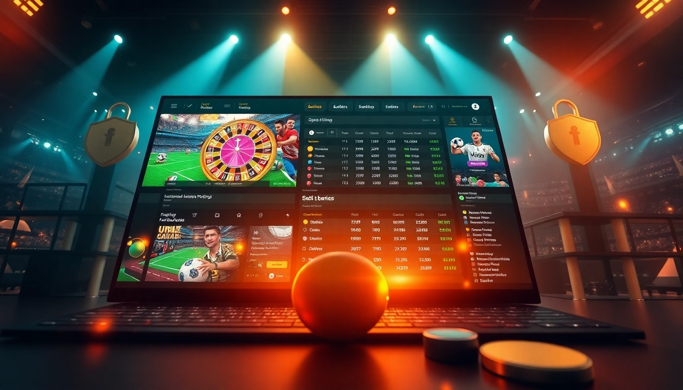 Online betting experience at https://uu88.futbol/ showcasing vibrant casino games and secure interface