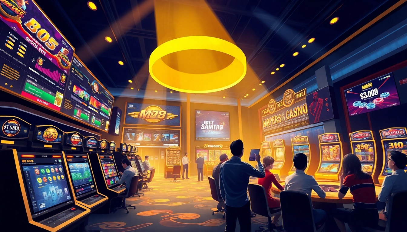 Experience the thrilling world of online gaming with MM88, showcasing vibrant casino elements and secure interfaces for 2026.