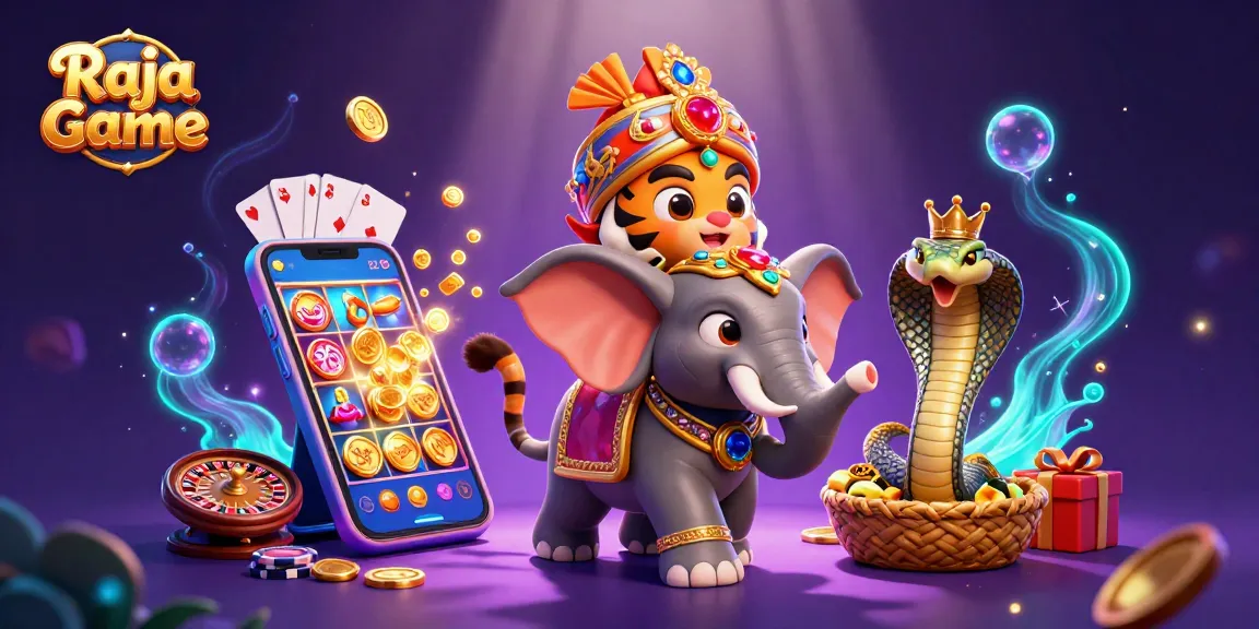 Experience exhilarating gameplay on Raja Game with vibrant casino elements and winning excitement.